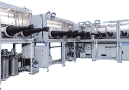 鋰電池生產設備 (結合鍍膜機與無水無氧手套箱)